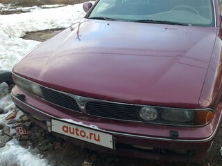 1992 Mitsubishi Sigma, пурпурный, 150000 рублей, вид 2