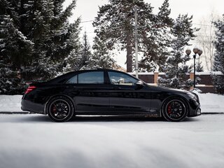 2017 Mercedes-Benz S-Класс AMG 63 AMG Long III (W222, C217) Рестайлинг, чёрный, 7950000 рублей, вид 4