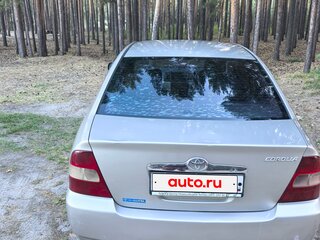 2002 Toyota Corolla IX (E120, E130), серый, 380000 рублей, вид 2