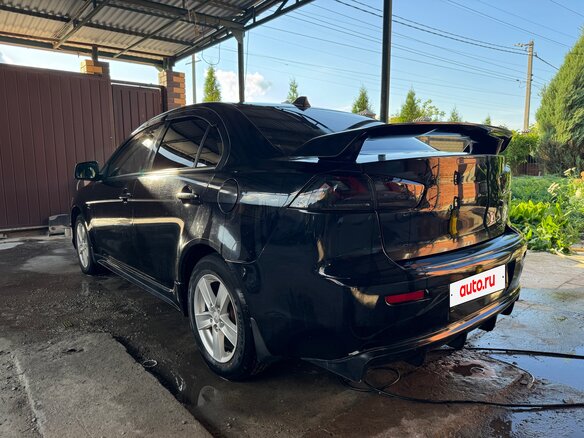 2008 Mitsubishi Lancer X, чёрный, 755000 рублей - вид 4