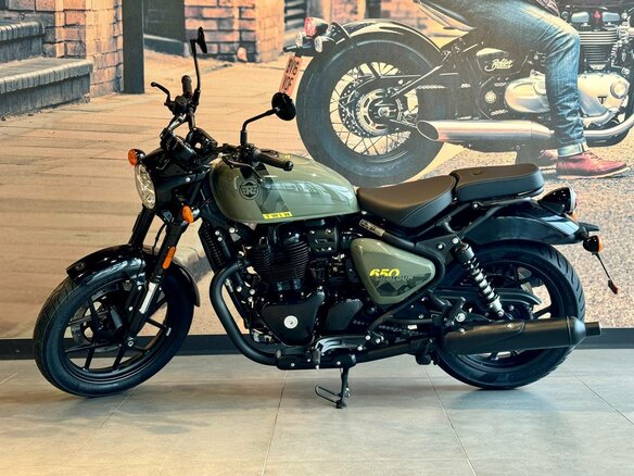 2026 Royal Enfield Shotgun, зелёный, 732000 рублей - вид 5