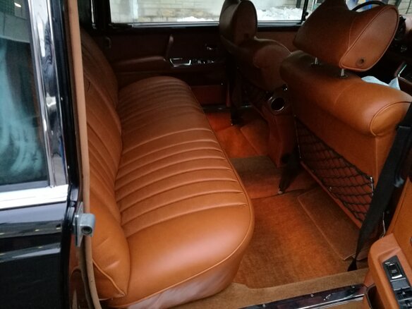1970 Mercedes-Benz W100, чёрный - вид 9