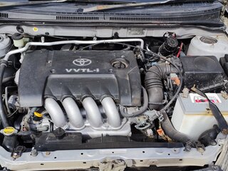 2001 Toyota Allex I, серебристый, 665000 рублей, вид 3