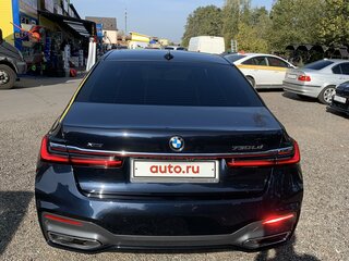 2021 BMW 7 серии Long 730Ld xDrive VI (G11/G12) Рестайлинг, чёрный, 8800000 рублей, вид 3