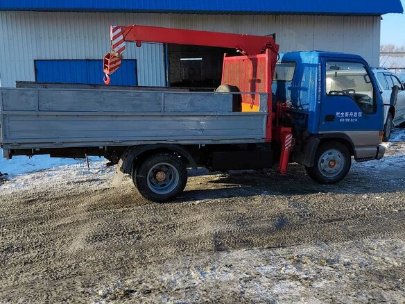 1996 Isuzu Elf (N-series), синий - вид 2