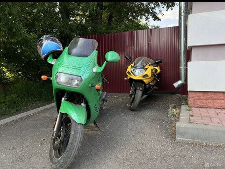 1989 Suzuki GSX 1100, зелёный, 150000 рублей, вид 3