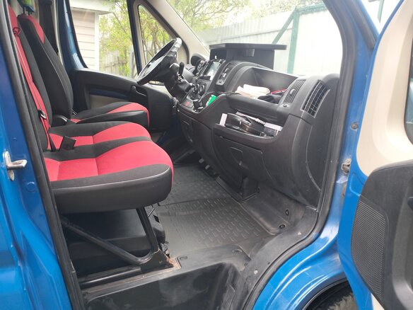 2012 Fiat Professional Ducato, синий, 1800000 рублей - вид 11