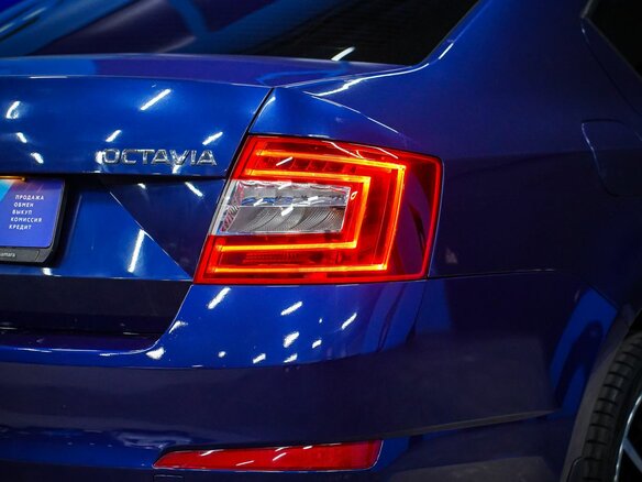 2015 Skoda Octavia III (A7), синий - вид 16