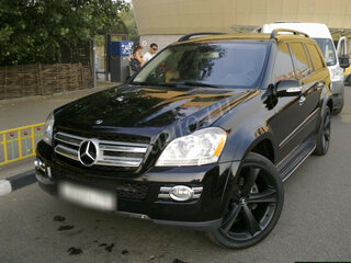 2007 Mercedes-Benz GL-Класс 450 I (X164), чёрный, 1200000 рублей, вид 1