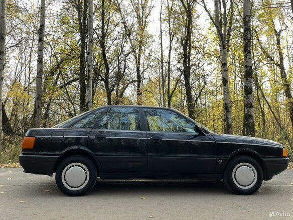 1988 Audi 80 IV (B3), чёрный, 230000 рублей - вид 8
