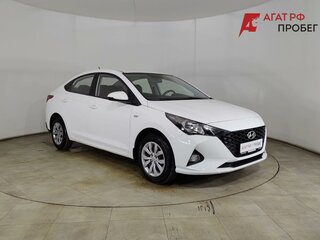 2022 Hyundai Solaris II Рестайлинг, белый, 1510000 рублей, вид 3