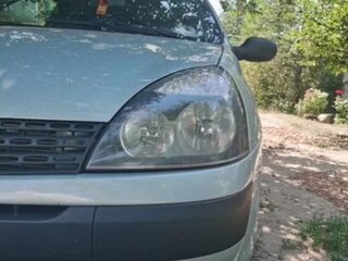 2004 Renault Symbol I Рестайлинг, серый, 320000 рублей, вид 4