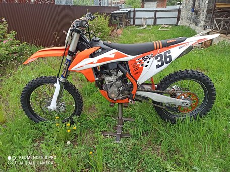 2019 KTM 350 SX F, оранжевый, 615000 рублей, вид 2