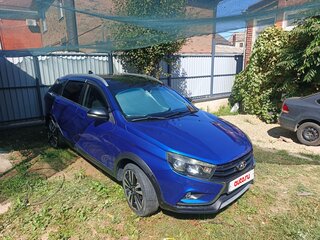 2021 Lada (ВАЗ) Vesta SW Cross I, синий, 1100000 рублей, вид 3