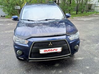 2011 Mitsubishi Outlander II Рестайлинг, синий, 1049000 рублей, вид 1