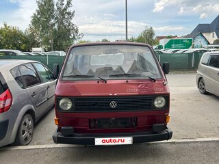 1987 Volkswagen Transporter 4-speed T3, красный, 295000 рублей, вид 3