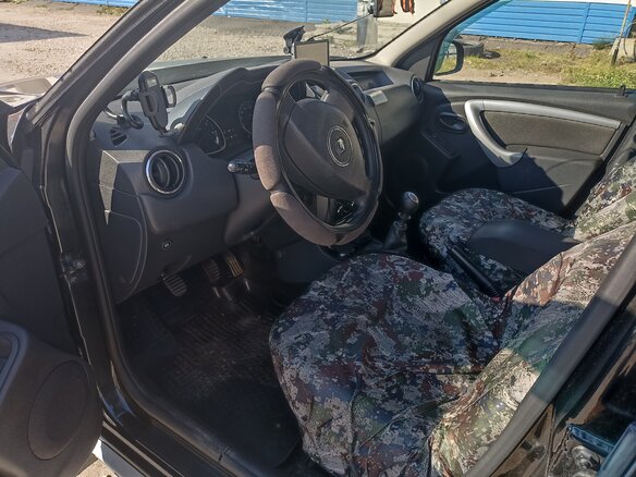 2013 Renault Duster I, чёрный, 1200000 рублей - вид 13