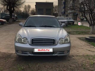 2006 Hyundai Sonata ТагАЗ IV (EF) Рестайлинг, серебристый, 400000 рублей, вид 2