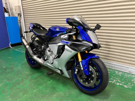 2015 Yamaha YZF-R1, синий, 1300000 рублей, вид 3