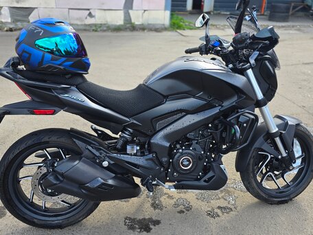 2024 Bajaj Dominar 400, чёрный, 415000 рублей, вид 3