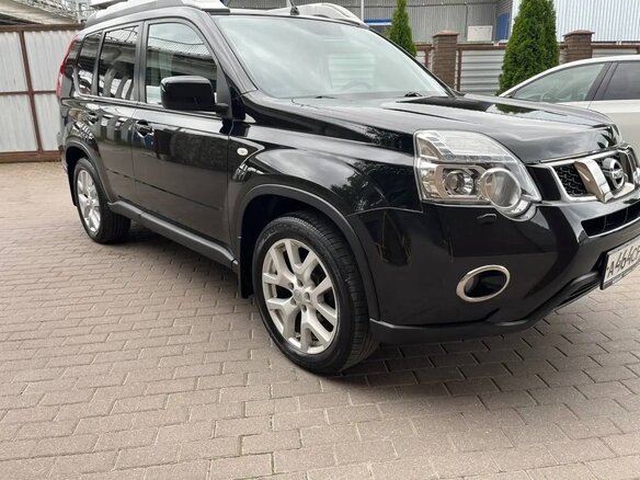 2012 Nissan X-Trail II Рестайлинг, чёрный, 1600000 рублей - вид 5