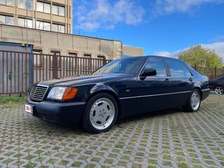 1991 Mercedes-Benz S-Класс 600 Long III (W140), синий, 6500000 рублей, вид 1