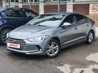 2018 Hyundai Elantra VI (AD), серебристый, 1075000 рублей, вид 1