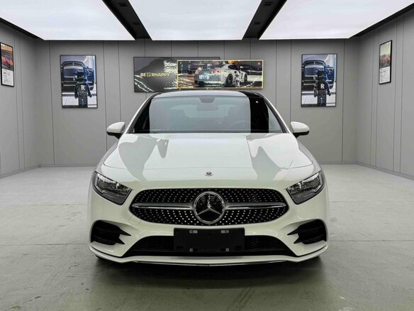 2022 Mercedes-Benz A-Класс 180 Long IV (W177) Рестайлинг, белый, 1500000 рублей - вид 1