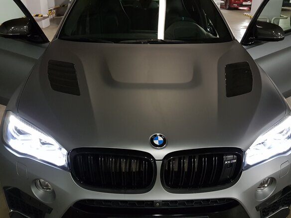 2015 BMW X6 M II (F86), чёрный - вид 4