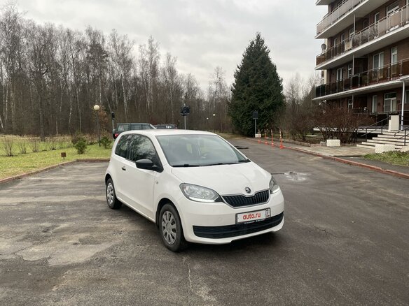 2018 Skoda Citigo I Рестайлинг, белый - вид 8
