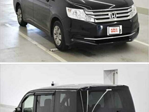 2014 Honda Stepwgn IV Рестайлинг, чёрный, 1450000 рублей - вид 5