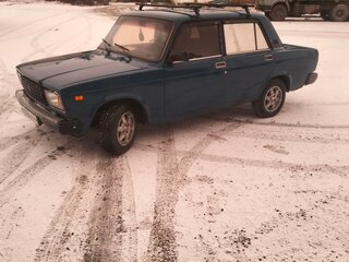 2003 Lada (ВАЗ) 2107, зелёный, 125000 рублей, вид 4
