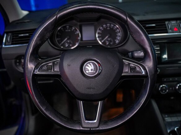 2015 Skoda Octavia III (A7), синий - вид 24