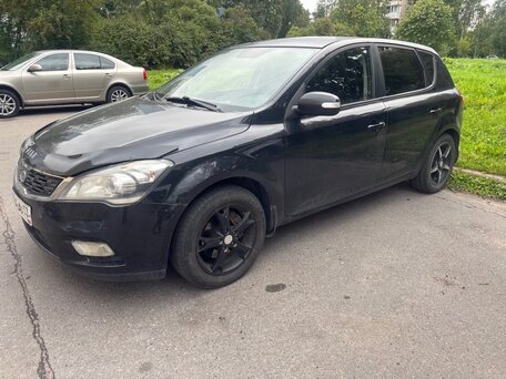 2010 Kia Ceed I Рестайлинг, чёрный, 540000 рублей, вид 1