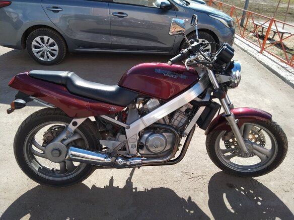 1999 Honda Bros, пурпурный, 438000 рублей - вид 15
