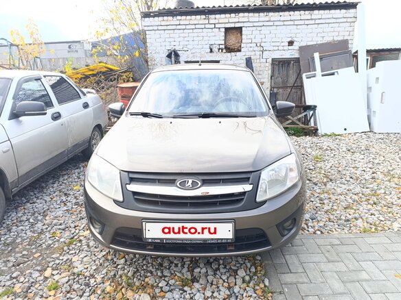 2018 Lada (ВАЗ) Granta I, коричневый, 460000 рублей - вид 1