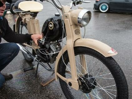 1965 Zundapp KS 100, бежевый, 130000 рублей, вид 4