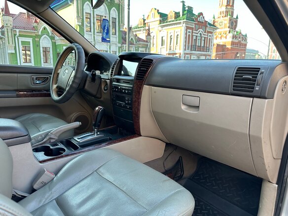 2002 Kia Sorento 4-speed I, серебристый, 460000 рублей - вид 13