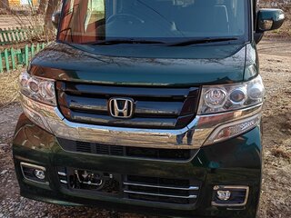 2017 Honda N-BOX I Рестайлинг, зелёный, 899999 рублей, вид 1
