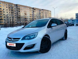 2012 Opel Astra J Рестайлинг, серебристый, 749000 рублей, вид 1