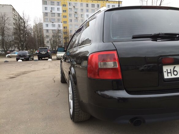 2001 Audi A6 II (C5) Рестайлинг, чёрный - вид 8