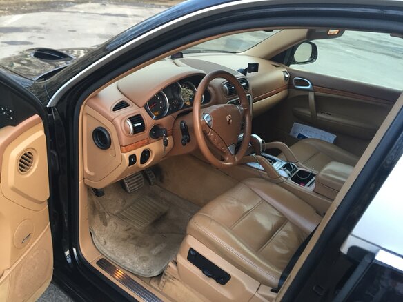 2005 Porsche Cayenne S I (955), чёрный, 639000 рублей - вид 4
