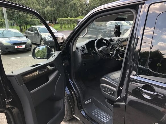 2018 Volkswagen Multivan T6, чёрный - вид 6