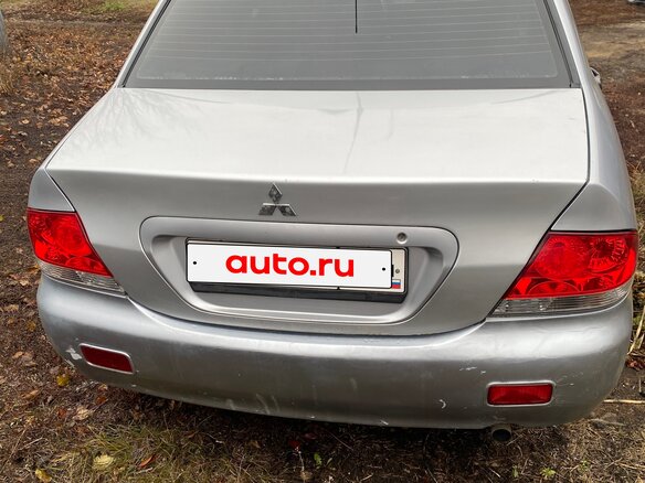 2006 Mitsubishi Lancer IX Рестайлинг, серебристый, 260000 рублей - вид 3