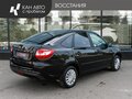 2023 Lada (ВАЗ) Granta I Рестайлинг, чёрный - вид 2