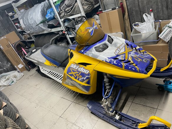 2006 BRP Ski-Doo Summit 800, синий, 450000 рублей - вид 6