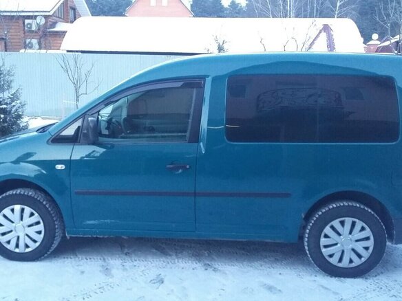 2008 Volkswagen Caddy III, зелёный