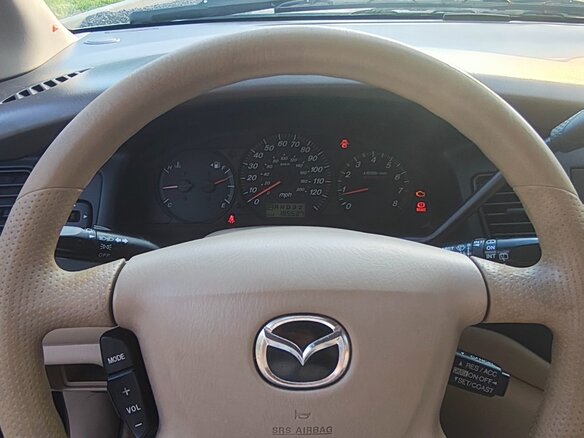 2002 Mazda MPV II (LW), серый - вид 13
