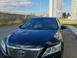 2014 Toyota Camry VII (XV50), чёрный, 1450000 рублей, вид 3