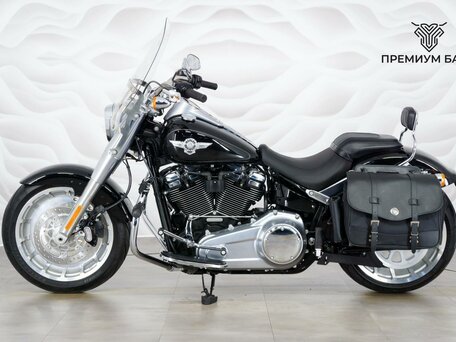 2017 Harley-Davidson Fat Boy, чёрный, 1849000 рублей, вид 2